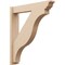 Ekena Millwork 5 1/2-in W x 28-in D x 32-in H Funston Trad Rough Cedar Woodgrain TimberThane Outlooker, Primed Tan OUTUR055X28X32FST04RCPR - alternate 1